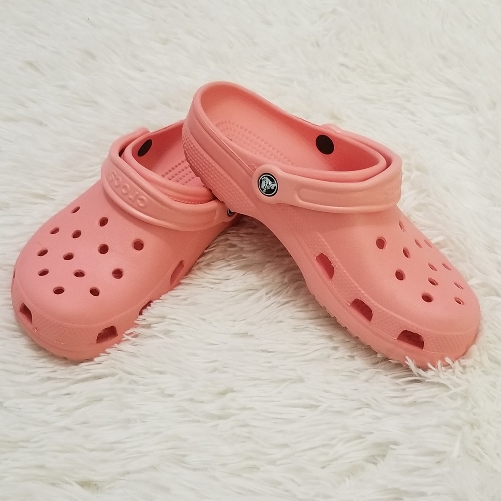 Peach CROCS